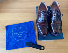 All Arms Marketing & Manuf Ammo Brown Leather Military Oxford Shoes EU 41 UK 8