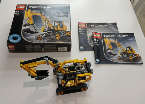 Lego technic excavator - technic:,