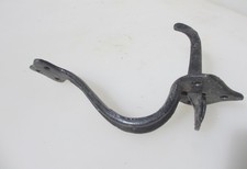 Vintage Iron Door Latch Lock Old Gate WC Barn Antique 7.75"H