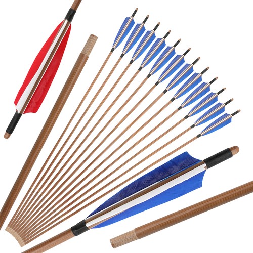 12x bamboo arrows archery - bamboo,