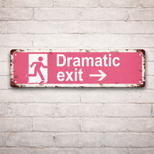 Vintage Metal "Dramatic Exit"