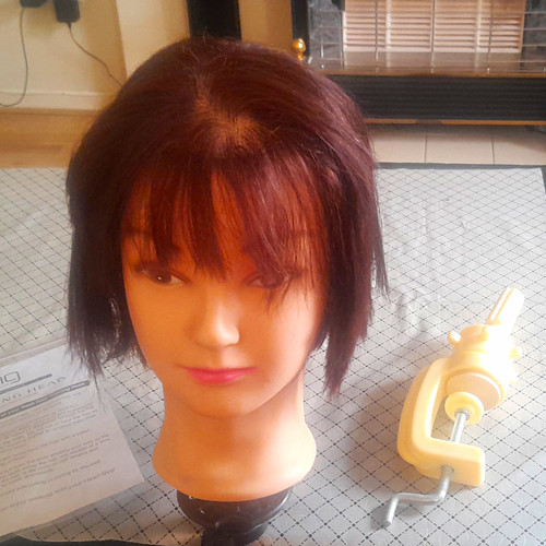 Head gear female human hair - female,