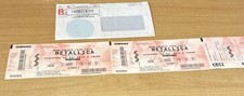 2x Metallica concert tickets