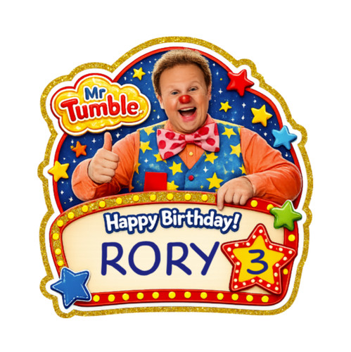 Personalised name age birthday - personalised,