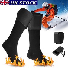Winter Electric Heated Socks Rechargeable Battery Warm Socks Foot Warmer Outdoor