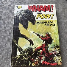 Wham! and Pow! Annual 1973 (IPC Fleetway) adventure western supernatural comic