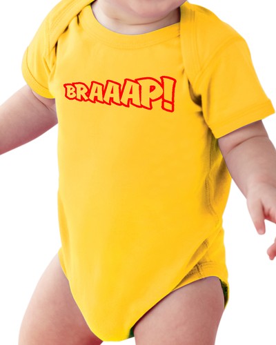 Braaap baby shirt creeper - baby,