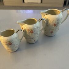 Three Porcelain Graduating