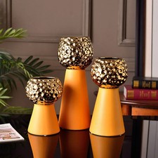 Luxury Gold-Plated Hammered