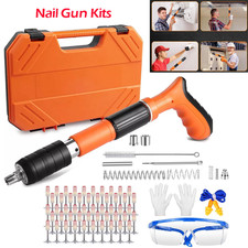 Woodworking Integrated Air Nailer Manual Steel Nail Nailer 4 Gears Power Gun UK