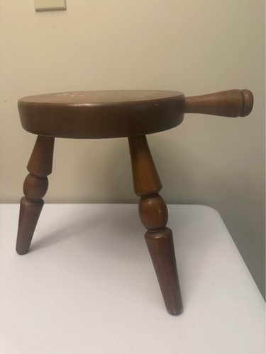 Vintage milking stool - stool, with