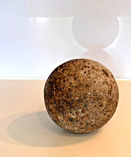 Cast iron cannon ball - cannon, 18.8