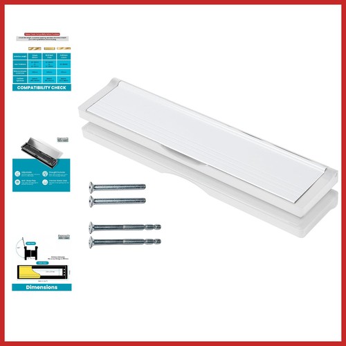 Door letter box with - door,