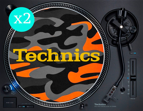 Technics gold orange - gold, camo