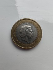 1807 2 pound coin error