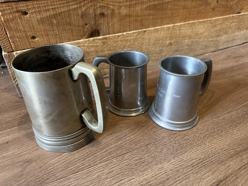 Vintage pewter metal - vintage,