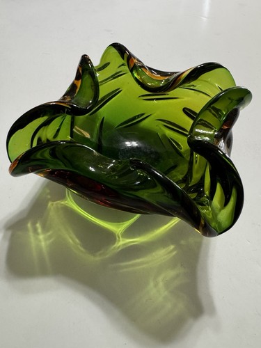 Murano glass bowl ashtray - glass, ashtray/bowl