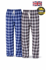 Mens Woven Check Design Lounge