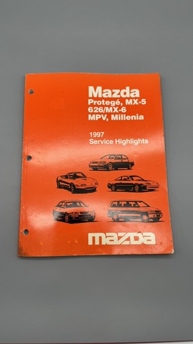 1997 mazda service - mazda, highlights