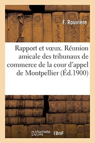 Rouviere rapport et voeux - rapport,