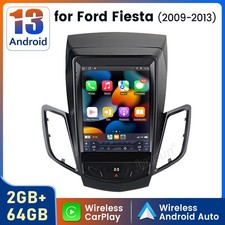 9.7'' 64G For Ford Fiesta 2009-2016 Carplay Android Car Stereo Radio GPS WIFI BT