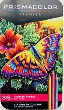 Prismacolor Premier Colored Pencils 36-Pack, Soft Core