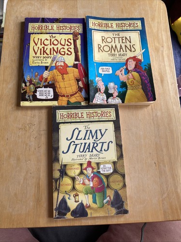 Horrible histories book set - horrible,