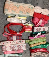Ribbon Bundle. Card Making.  Scrapbooking. Sewing. Gifting.
