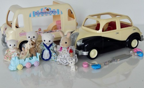 Sylvanian families job - families, lot