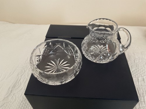 Cut glass sugar - sugar, bowl