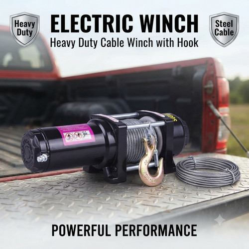 Electric winch 12v - winch,