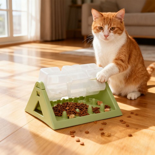 Dog cat treat dispenser pet - dog,