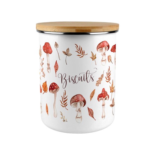 Autumn mushroom biscuit - autumn,