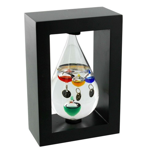 Glass teardrop galileo - teardrop, inside