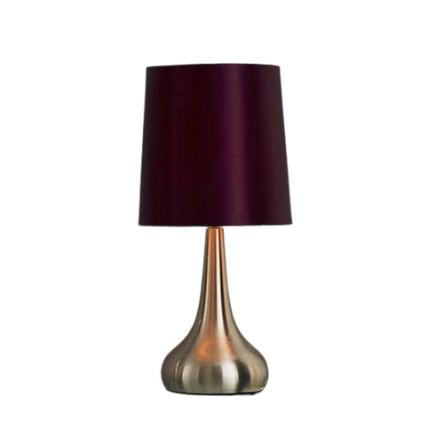 Pair touch table lamps with - table,
