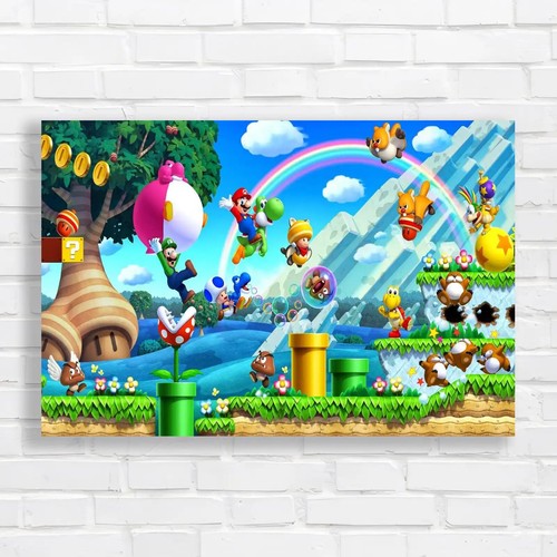Super mario world - world, colorful