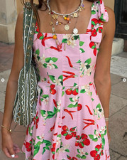 ZARA Cherries Cherry Printed