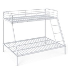 Metal Bunk Bed with Ladder
