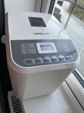 Lakeland 16147 Compact Bread Maker 1lb Daily Loaf, 11 Settings, 530W, White