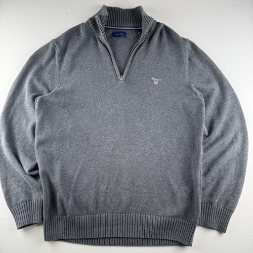 Gant embroidered logo knitted - logo,
