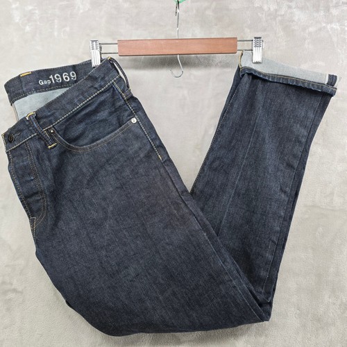 Gap selvedge jeans mens 36x30 - gap,