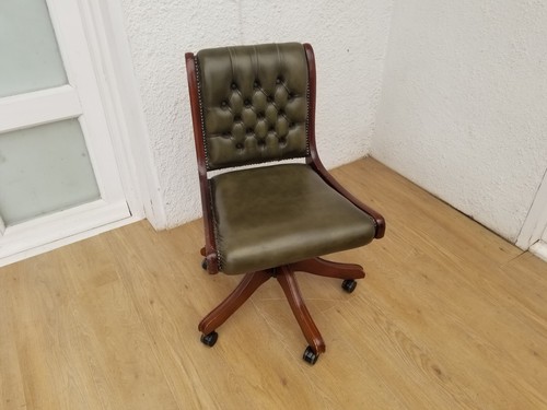 Vintage green leather - vintage,