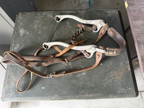 Vintage western horse bits - horse, &
