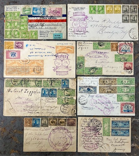 Lot graf zeppelin flight - of,