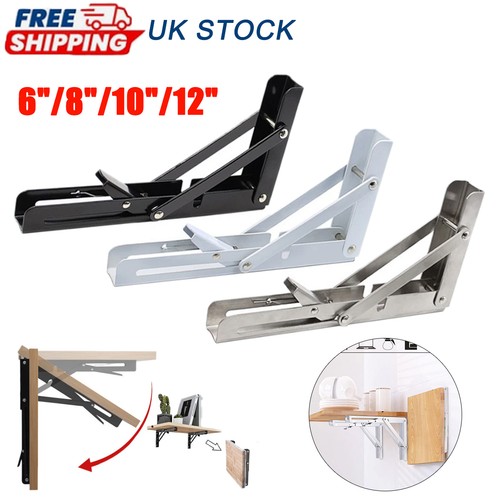 Folding shelf bracket - shelf,