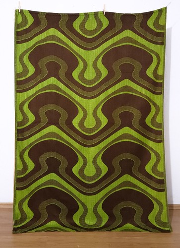 Vintage fabric curtains neon - vintage,