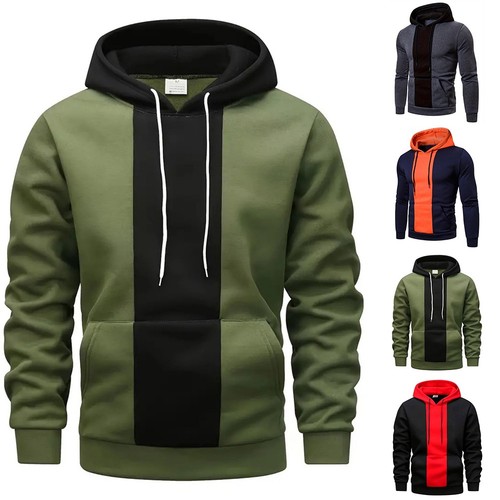 Casual long sleeve men - men, fleece
