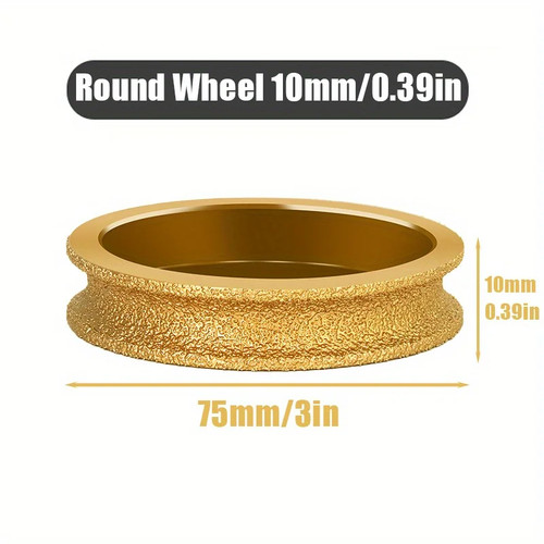1pc brazed diamond grinding - 1pc,