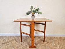 Mid Century Modern Retro Compact Drop Leaf Kitchen Dining Table BL757