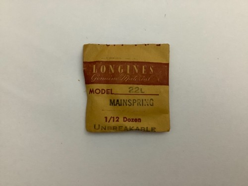 Longines 22l mainspring - 22l,